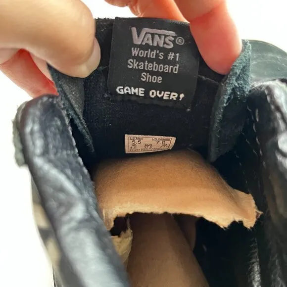 Vans Shoes Vans X Nintendo Sk8 Hi Nes Controller All Over Print Game‎ Over 5.5