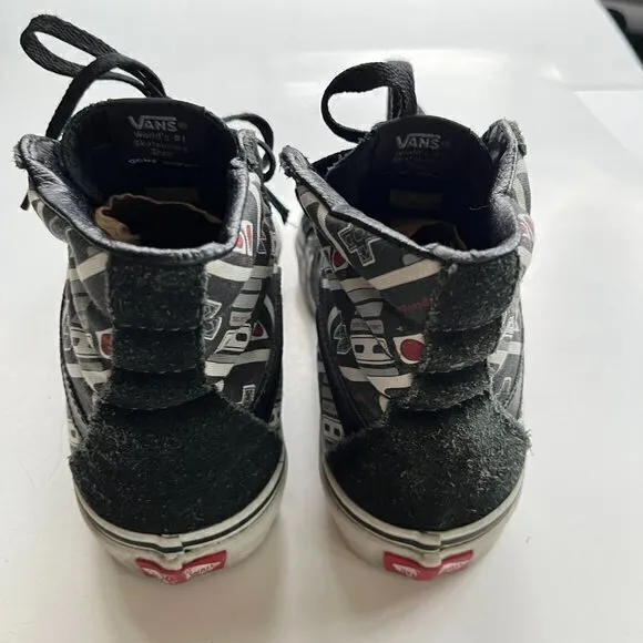 Vans Shoes Vans X Nintendo Sk8 Hi Nes Controller All Over Print Game‎ Over 5.5