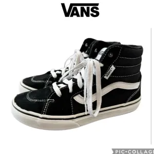 Vans Sk8-Hi black sneakers shoes size kids youth 3