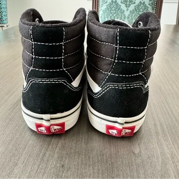 Vans Sk8-Hi black sneakers shoes size kids youth 3