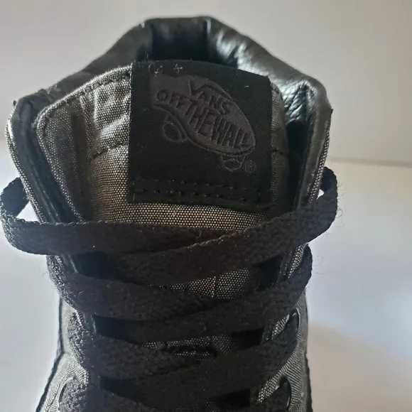 Vans Sk8-Hi Men 9,Women's Size 10.5 Gray Black Skateboarding Shoes