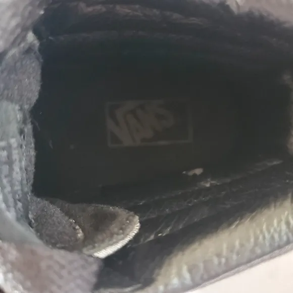 Vans Sk8-Hi Men 9,Women's Size 10.5 Gray Black Skateboarding Shoes