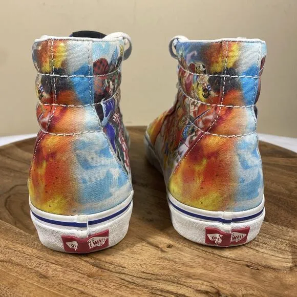 Vans Sk8-Hi One Piece Punk Womens Size 8 High Top Shoes