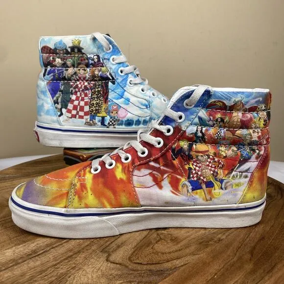 Vans Sk8-Hi One Piece Punk Womens Size 8 High Top Shoes