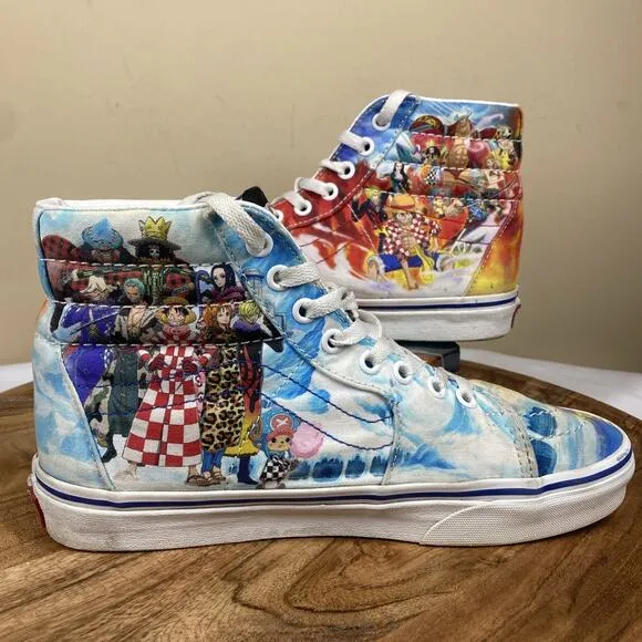 Vans Sk8-Hi One Piece Punk Womens Size 8 High Top Shoes