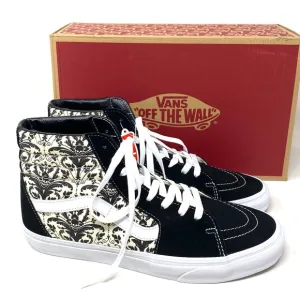 VANS Sk8-Hi Skull Tapestry Black Men’s Suede Shoes Sneakers Size VN0A7Q5N95X