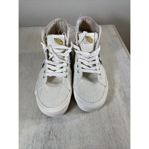 Vans SK8-HI Tapered VR Embroidered Desert Shoes Womens Size 8.5‎ Men's 7.0 New!