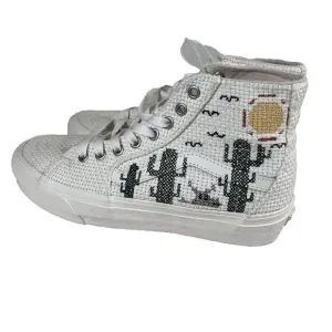 Vans SK8-HI Tapered VR Embroidered Desert Shoes Womens Size 8.5‎ Men's 7.0 New!