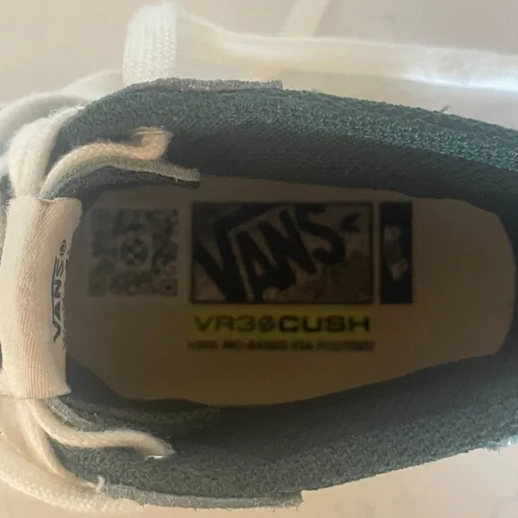Vans Sk8-Hi WP VR3 Cush LX Green‎ Blue Men Unisex Casual Lifestyle Shoes, 4.5
