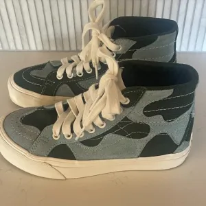 Vans Sk8-Hi WP VR3 Cush LX Green‎ Blue Men Unisex Casual Lifestyle Shoes, 4.5
