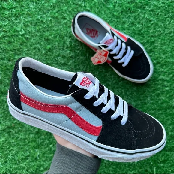 Vans Sk8 Low 2 Tone Black / Winter Sky