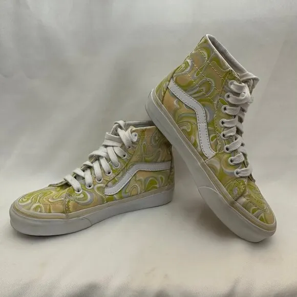 Vans Sk8 Tapered Swirl High Top Sneakers - Women's 5.5 &amp; Men's size 4