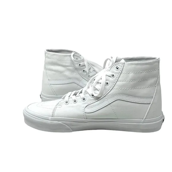 VANS Skate Sk8-Hi Shoes Casual Women's Size Sneakers SB White Canvas VN0A4U16L5R