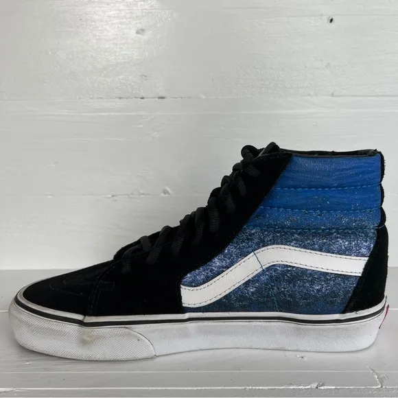 Vans Ski-High Shark Week Rare High-Top Lace-Up Shark Bite Sneaker Shoes Men’s 6