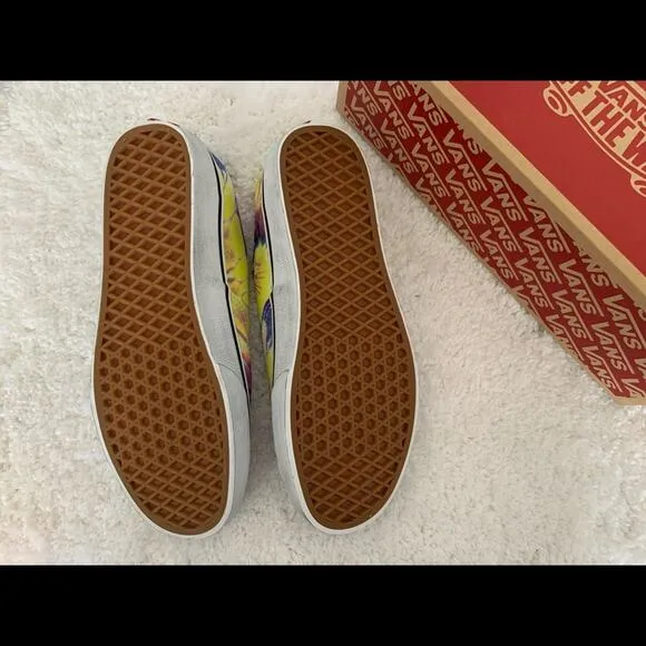 Vans washed Tie Dye True White-M10/W11.5