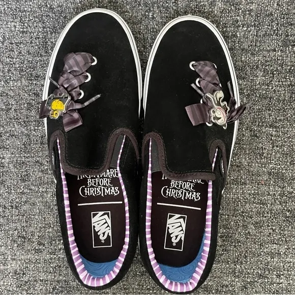 Vans x The Nightmare Before Christmas Classic Slip Ons Sneakers Women’s 10