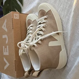 Veja Nova High-Top Canvas Sneaker in Dune/Pierre.  Sz: 8