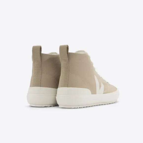 Veja Nova High-Top Canvas Sneaker in Dune/Pierre.  Sz: 8