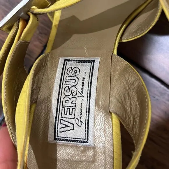 Versace Versus vintage heels. Size 38/ US 7