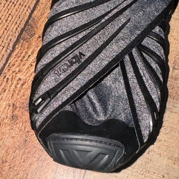 Vibram MEN'S FUROSHIKI KNIT HIGH Shoes Black Size 13.5