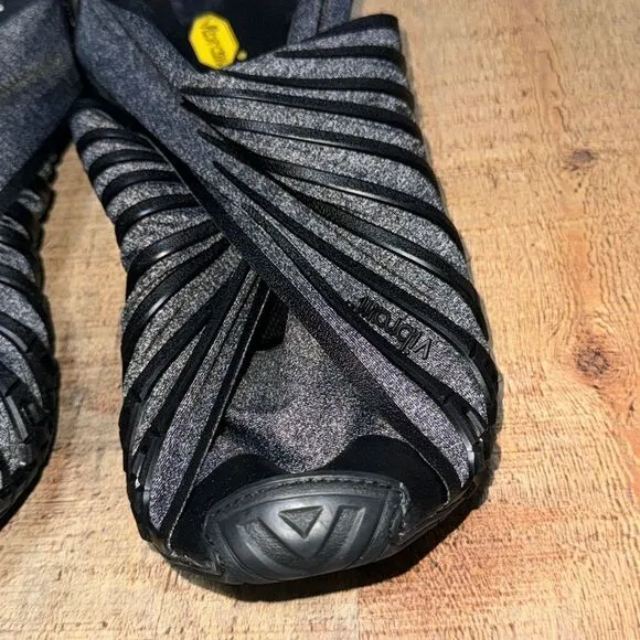 Vibram MEN'S FUROSHIKI KNIT HIGH Shoes Black Size 13.5