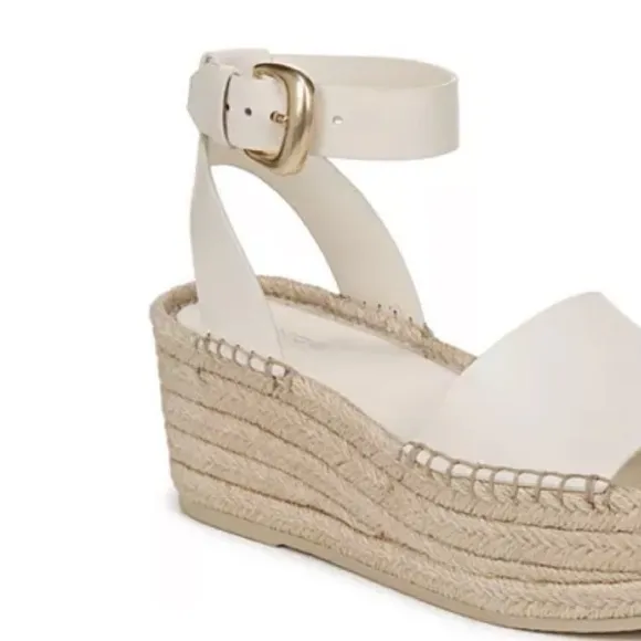 Vince Belisa Square Toe‎ Espadrille Platform Sandals