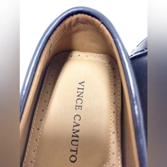 Vince Camuto causal driving slip-on loafer shoes black Size: 10M