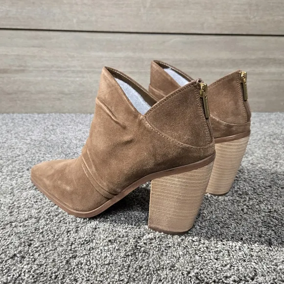 Vince Camuto Women's Ainsley Ruched Ankle Booties NEW size 7.5