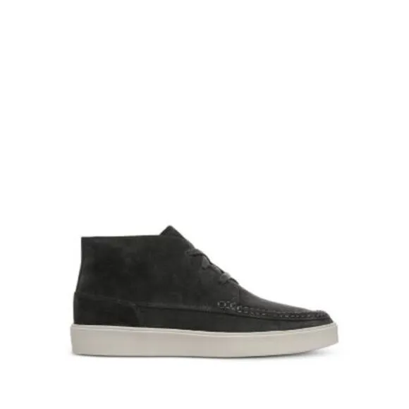 VINCE. Mens Gray Chukka Tacoma Round Toe Platform Leather Sneakers Shoes 12 M