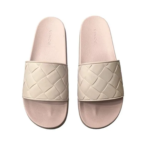 Vince Watley Eva Woven Slides Sandals Womens 14 Mens 12 Unisex