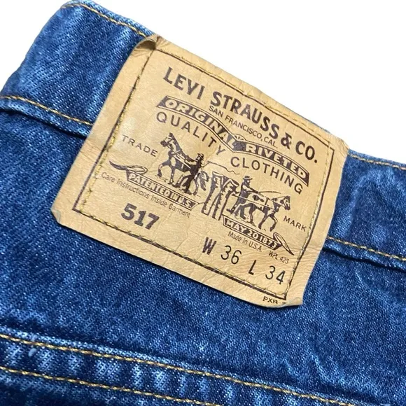 VINTAGE (1993)MADE IN USA/ORANGE TAB/LEVI 517
