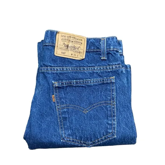 VINTAGE (1993)MADE IN USA/ORANGE TAB/LEVI 517