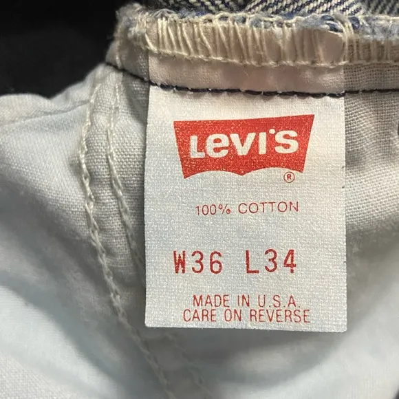VINTAGE (1993)MADE IN USA/ORANGE TAB/LEVI 517