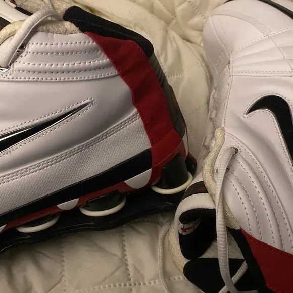 Vintage 2004 Nike Shox Flight VC 4 Vince Carter Basketball Shoes Mens Size 12