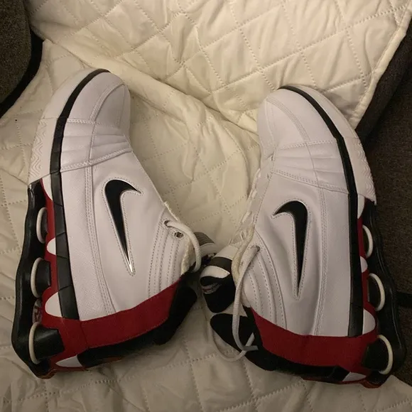 Vintage 2004 Nike Shox Flight VC 4 Vince Carter Basketball Shoes Mens Size 12