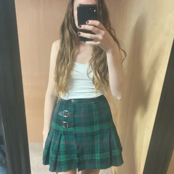 Vintage 50’s Tartan Kilt  Skirt
