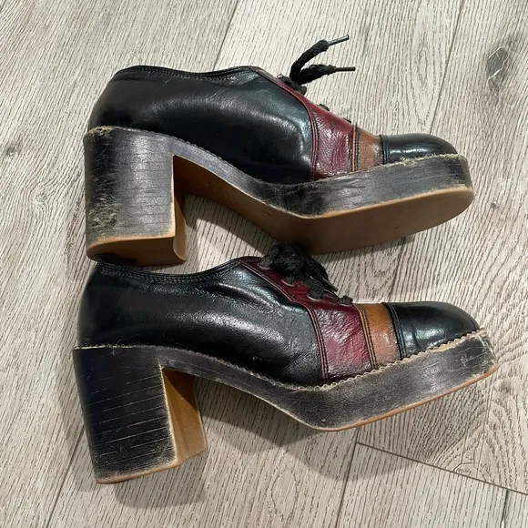Vintage 70s Qualicraft clogs size 8 1/2