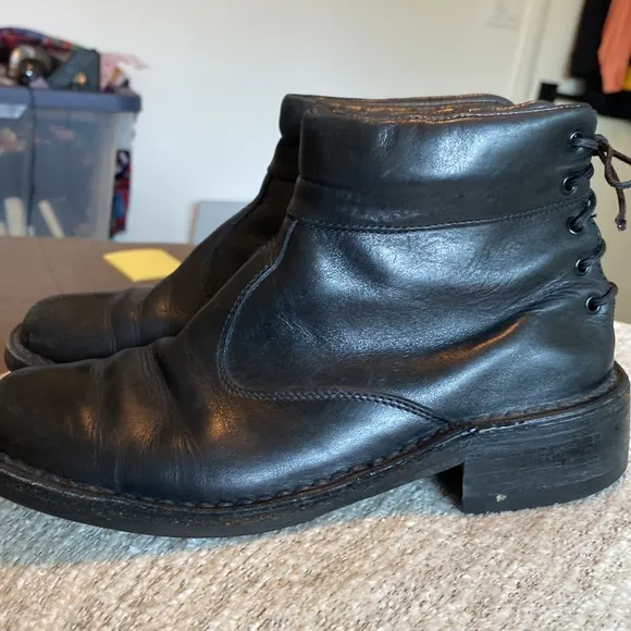 Vintage 80’s Francesco Da Firenze Handmade inItaly Leather Boots | Size 6 US