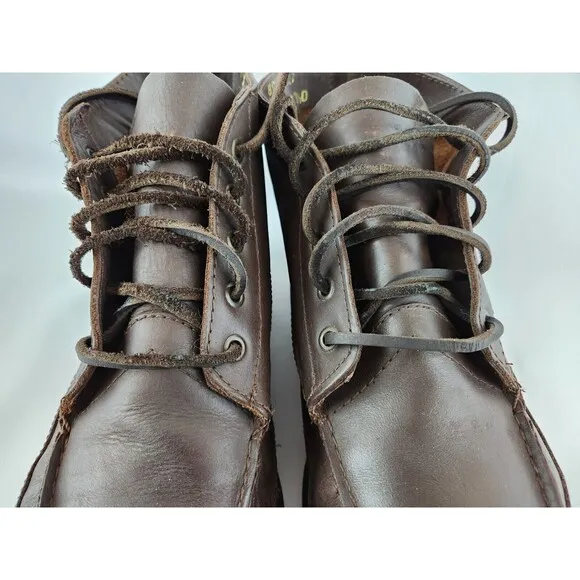 Vintage 90s Arizona Jeans Co AZ Chukka Boots Shoes Ankle preppy Men’s SZ 10.5