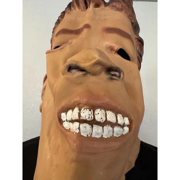 Vintage 90s Duracell Cinema Secrets‎ Deadstock Hand Painted Latex Mask 1996