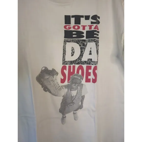Vintage 90s Nike Michael Jordan Spike Lee Shirt It’s Gotta‎ Be Da Shoes USA Made