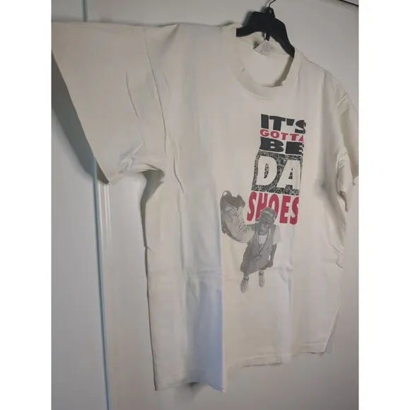 Vintage 90s Nike Michael Jordan Spike Lee Shirt It’s Gotta‎ Be Da Shoes USA Made