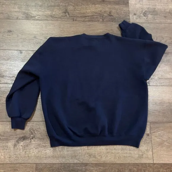 Vintage 90s Russell Athletic Dallas Cowboys Blue Sweatshirt Made in USA - 2XL