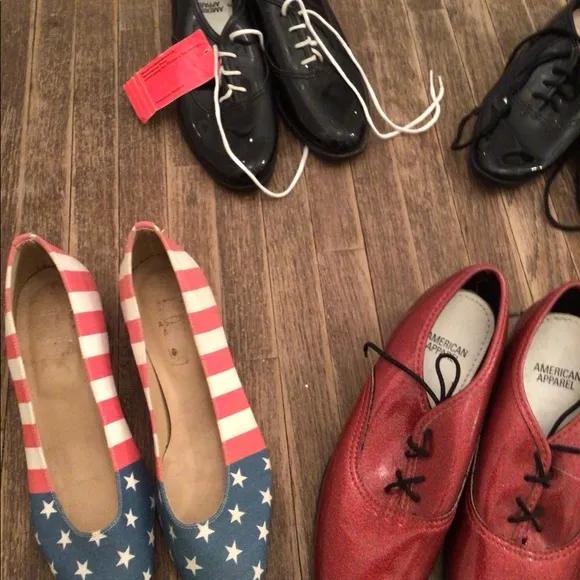 vintage AA  dance shoes size 5 AND 6 AND 8