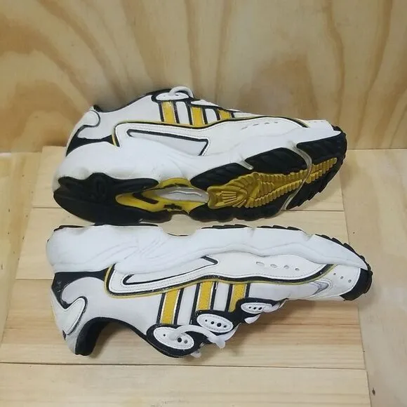 Vintage Adidas Ozweego 3 White Yellow Shoes Men's size 11