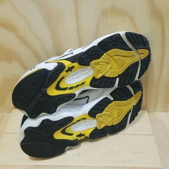 Vintage Adidas Ozweego 3 White Yellow Shoes Men's size 11