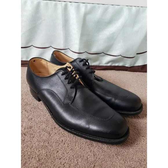 Vintage ALDEN 757 Mens Size 13 Handmade In The USA Black Shoes AAAA/AA