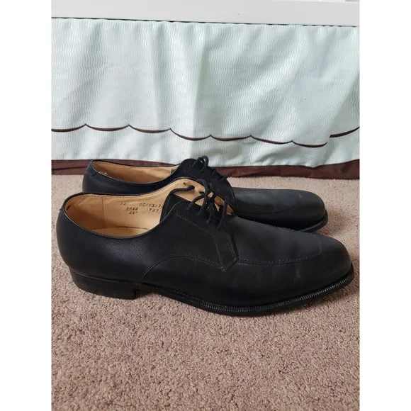 Vintage ALDEN 757 Mens Size 13 Handmade In The USA Black Shoes AAAA/AA