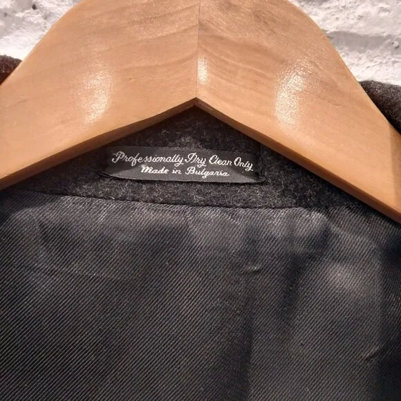 VINTAGE Baracuta Wool Cashmere Jacket Mens M Medium Black Harrington G9 Bomber