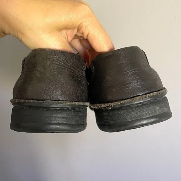 Vintage Birkenstock Black Memphis Leather Oxford Shoes - 36EU / 6-6.5&quot; 🇩🇪
